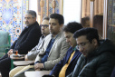 دیدار رئیس و جمعی از اساتید دانشگاه با نماینده معزز ولی فقیه در استان