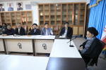 دیدار رئیس و جمعی از اساتید دانشگاه با نماینده معزز ولی فقیه در استان